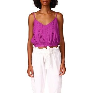 Sanctuary Eyelet Camisole size M